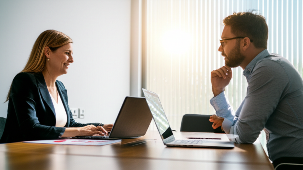 Session de coaching professionnel